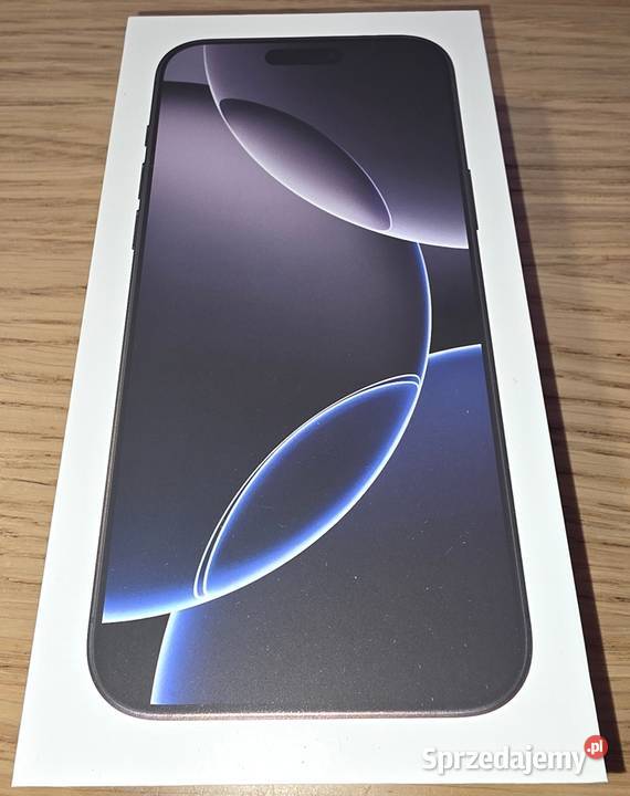 Nowy iPhone 16 Pro Black Titanium 512GB NOWY podkarpackie Rzeszów