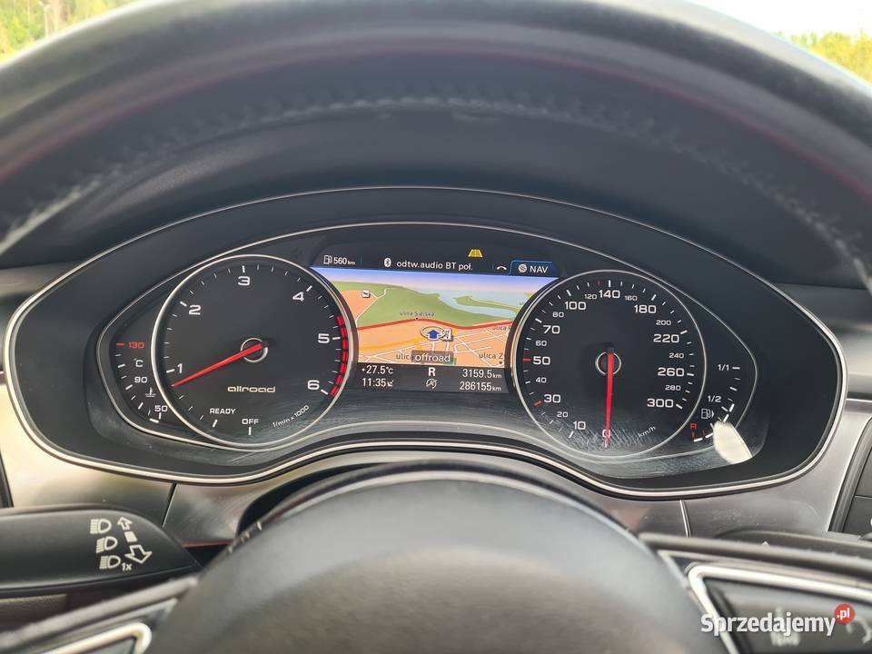 Audi A6 Allroad STronic Matrix Head Up Asystent komputer pokładowy Olsztyn sprzedam