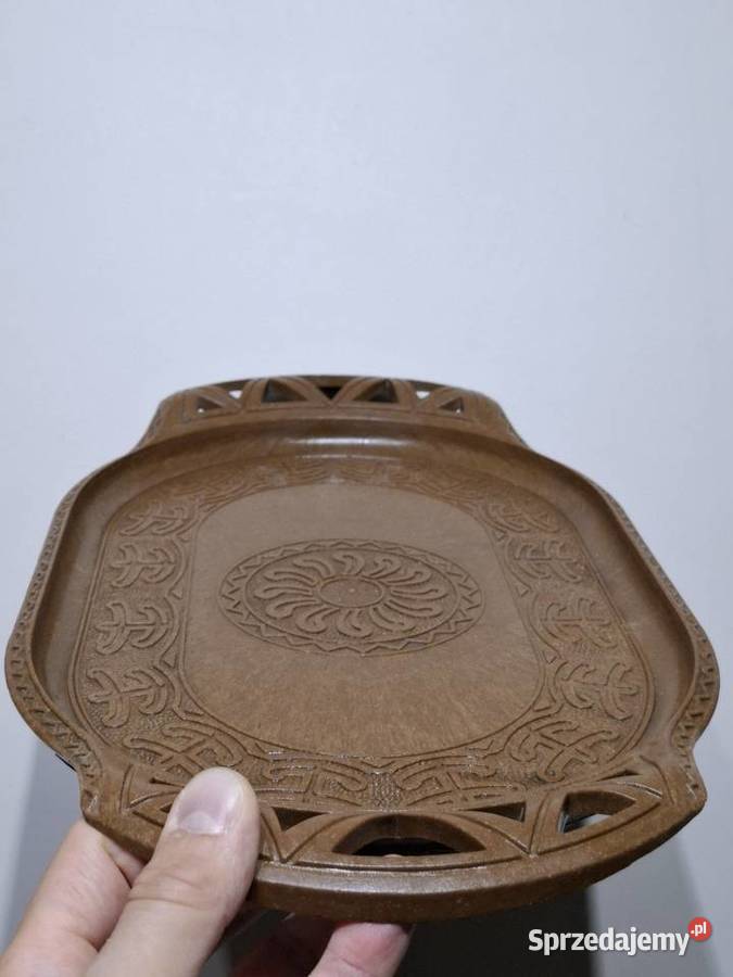 Taca prl uranium łódź vintage design etno Kraków