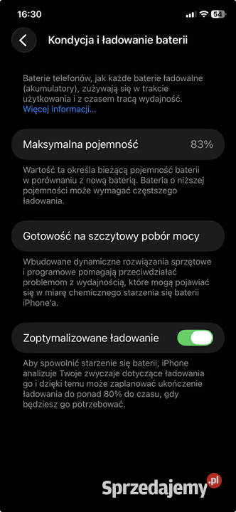 iPhone 11 64GB idealny stan bateria 83 komplet Łódź sprzedam