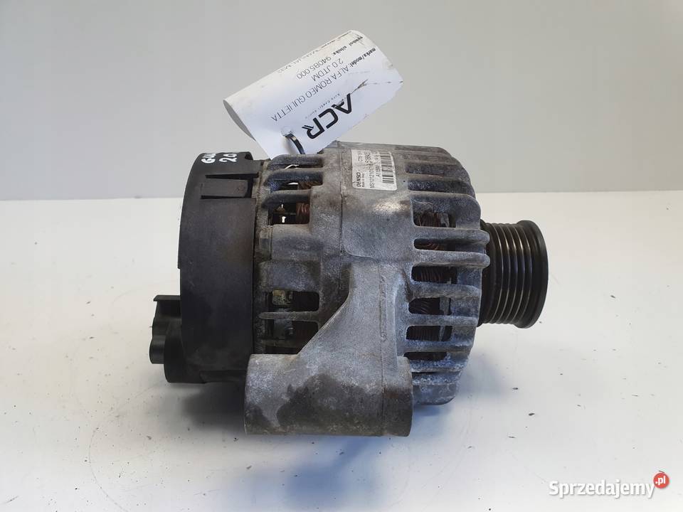 ALTERNATOR Alfa Romeo Giulietta 20 JTDM 51884351 osobowe Chełm
