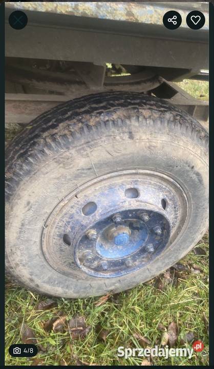 Przyczepa wywrotka zarejestrowana Ostrowice