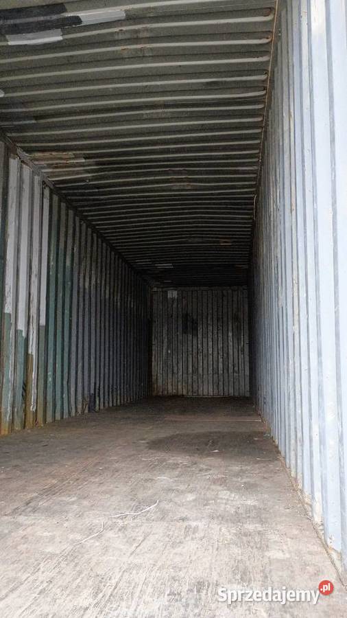 Kontener magazynowy 12m40HC używany Warszawa