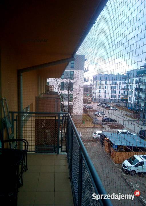 Siatka ochronna na balkon przezroczysta bez Warszawa