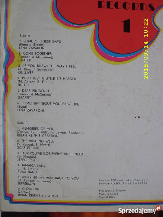 HITS OF BBC ALASKA 1 LP winyl