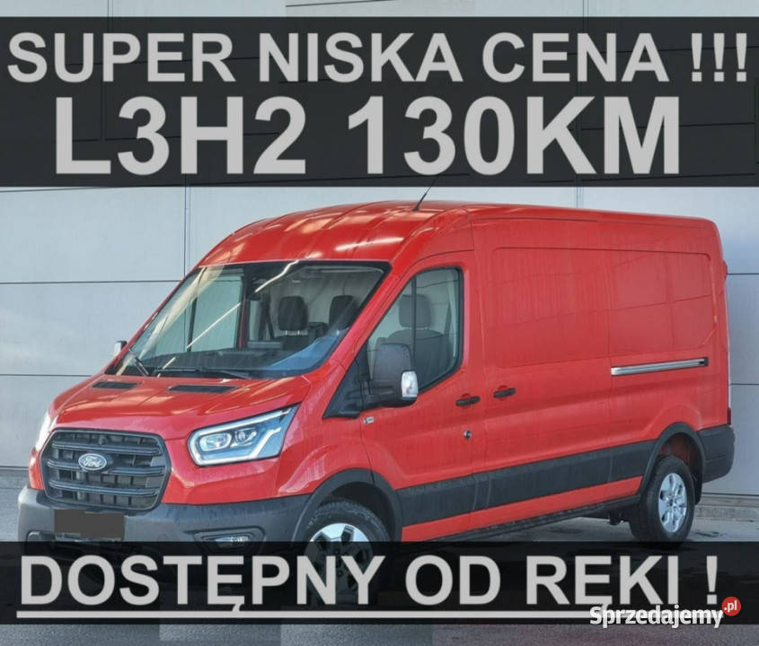 Ford Transit L3H2 130 Drzwi Lewe Hak Dostępny czujnik deszczu zachodniopomorskie Szczecinek