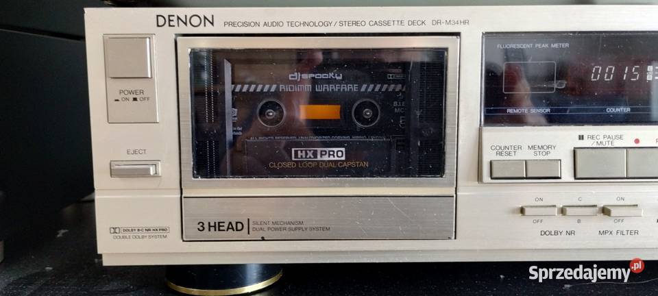 Magnetofon deck 3 głowicowy Denon DRM34HR Warszawa