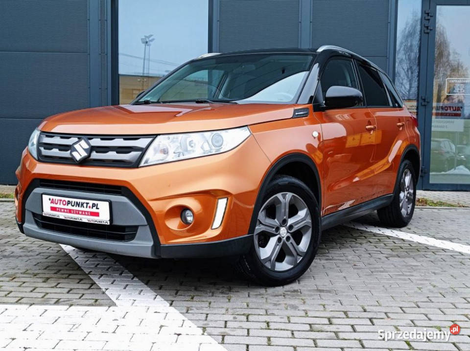 SUZUKI Vitara 2015r SalonPL ASO Kamera 1586cm3 małopolskie Kraków