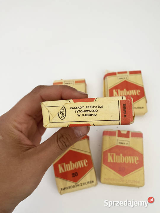 Klubowe PRL oryginalne kolekcjonerskie Warszawa