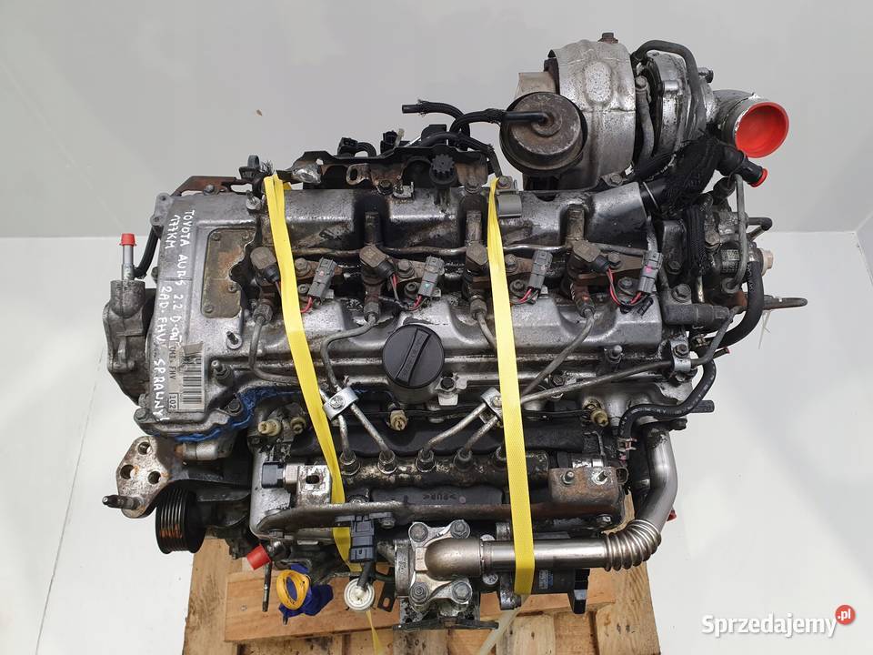 SILNIK Toyota Auris 22 D4D DCAT 177 2AD 2ADFHV Silniki kompletne Rudka