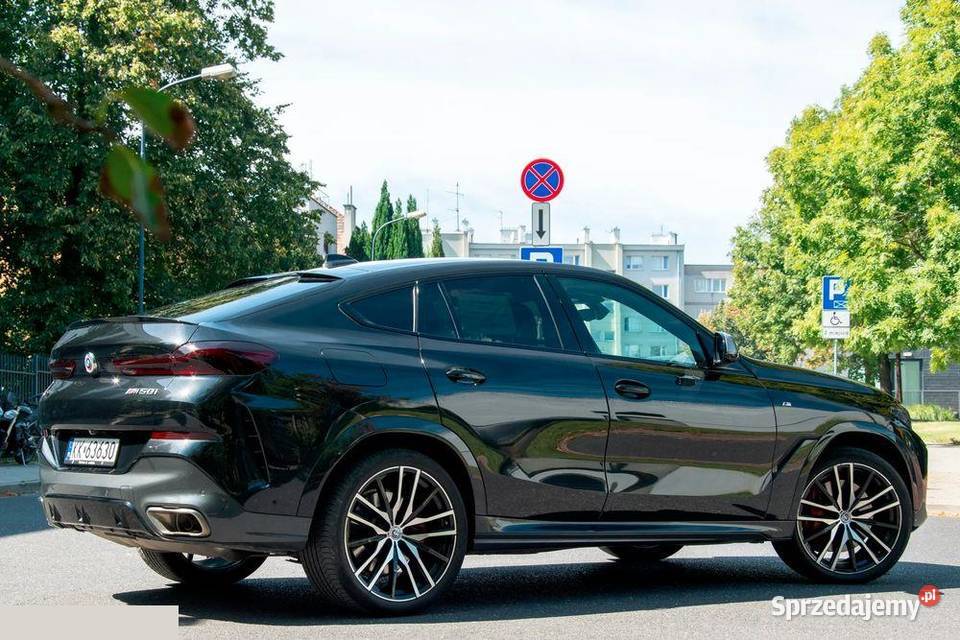 BMW X6 M50i 44 benzyna 530 4X4 2022r X6 Wieliczka