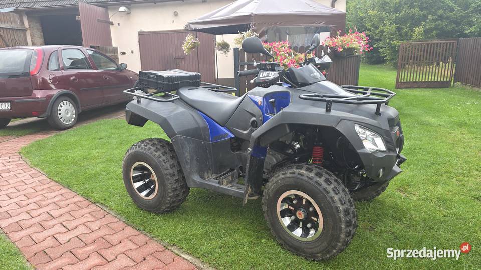 Quad Kymco MXU 300r zarejestrowany L7e alu felgi Motoryzacja śląskie Konopiska