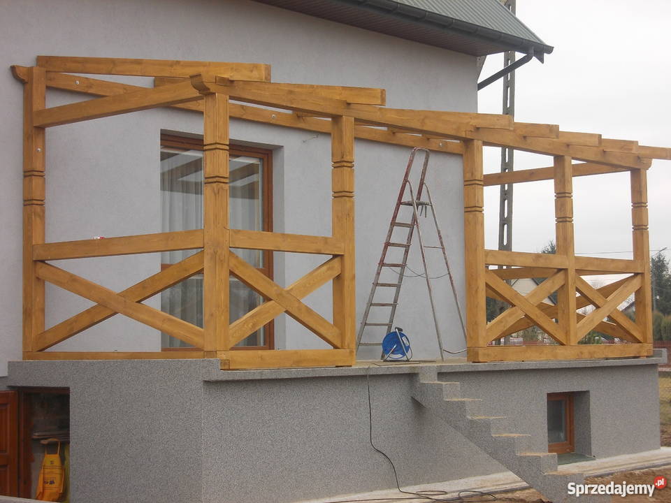 altana wiata drewutnia domek Siedlanka