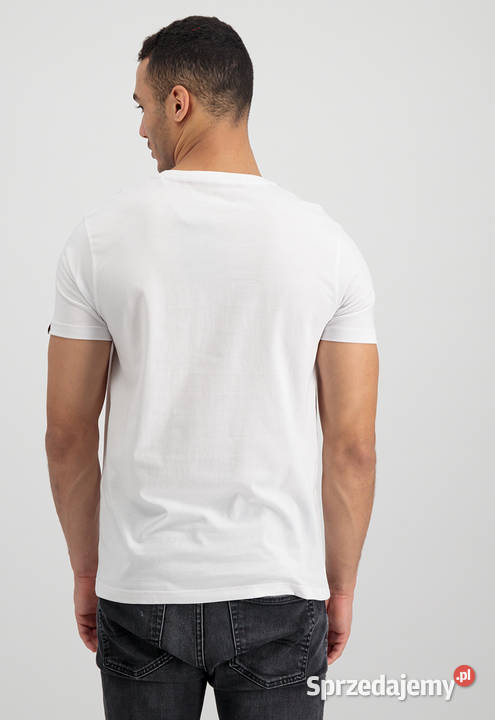 ALPHA INDUSTRIES tshirt basic ml Foil Print 103 mazowieckie Warszawa