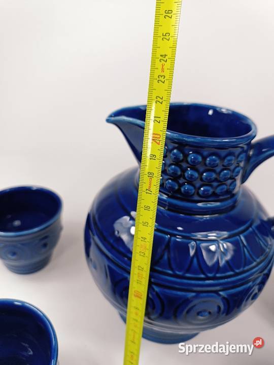 Ceramiczny zestaw do napojów vintage lubuskie Zielona Góra sprzedam