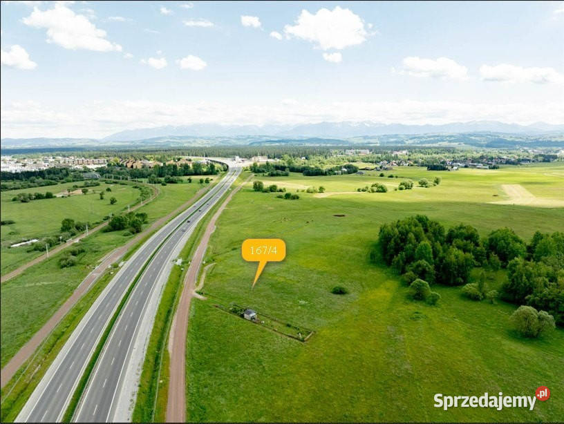 Działka Widokowa 2250 m NOWY TARG GREL sprzedam