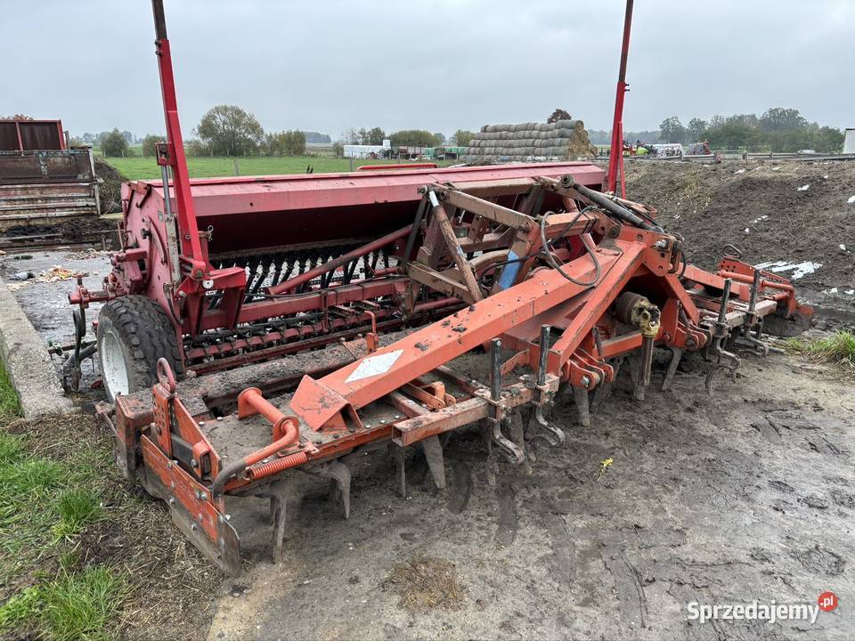 Siewnik 4 45 metra Kongskilde Demeter 4500 brona Będków-Kolonia