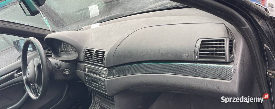 BMW E46 Lift 318d M47N 4759 BLACK SAPPHIRE METAL Piotrków Trybunalski
