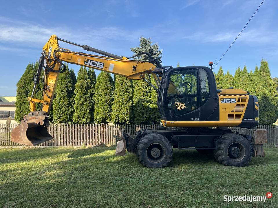 JCB JS145w koparka kołowa Świecie