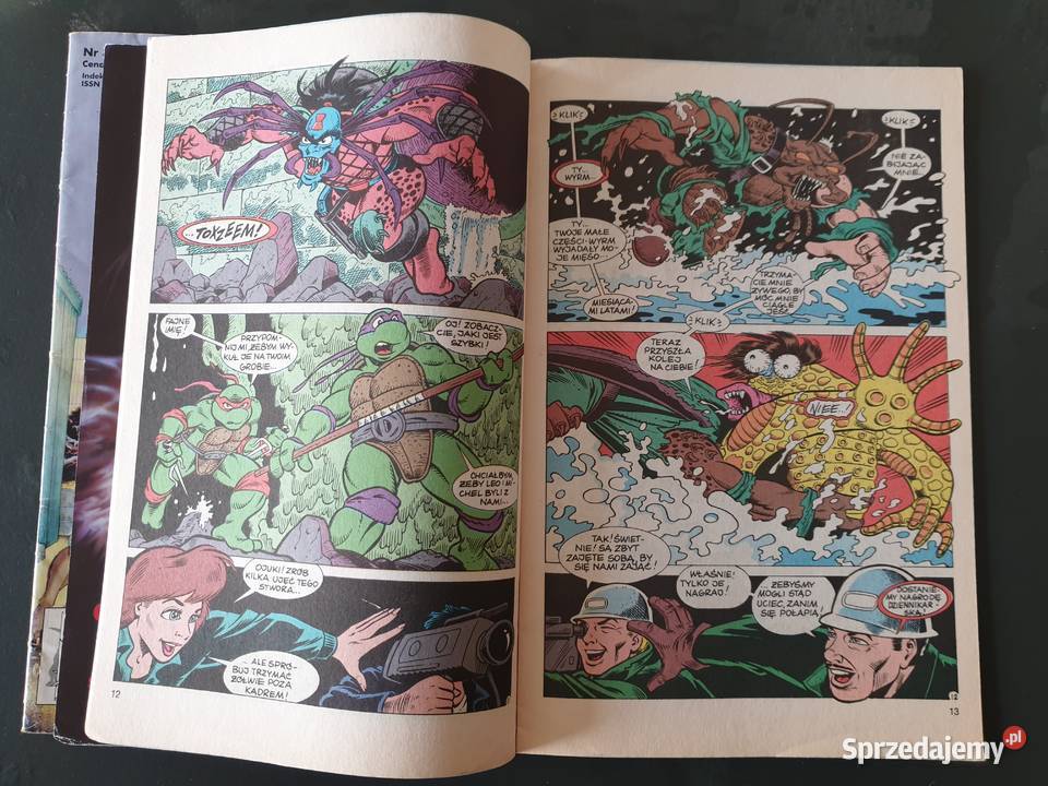 Teenage Mutant HeroTurtles 2 komiksy wydawnictwo Gdynia