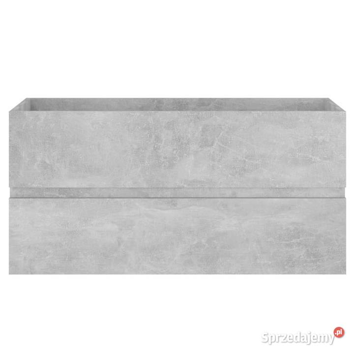 Szafka pod umywalkę szarość betonu 90x385x45 Pozostałe Warszawa