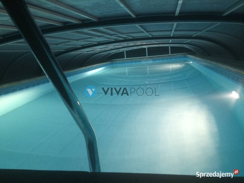 Zadaszenie basenowe PC lity 968x422x085 PROMOCJA łódzkie Radomsko