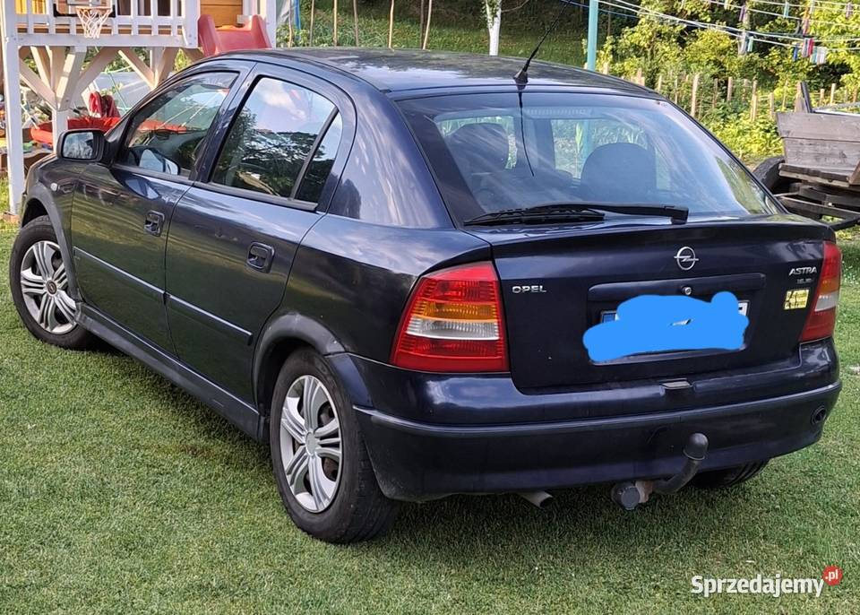 Astra g 98 16 16V gaz i hak nieuszkodzony Roztoka