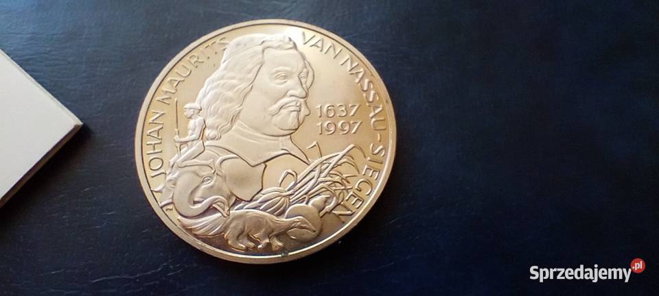 Stare monety 10 ECU 1997 Holandia Lesko