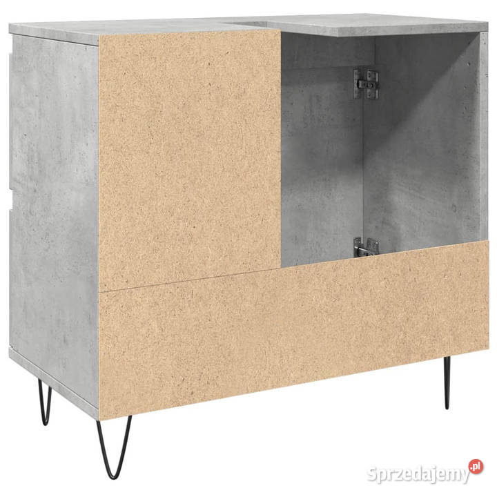 Szafka pod umywalkę szarość betonu 65x33x60 Warszawa
