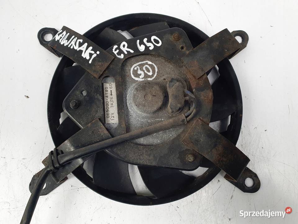WENTYLATOR CHŁODNICY WIATRAK kawasaki ER6 ER6 lubelskie Chełm