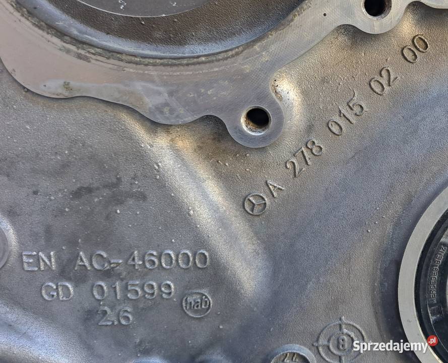 Obudowa Rozrządu Mercedes M157 M278 55 AMG Mielęcin