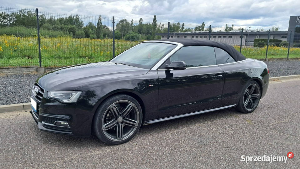 Audi A5 Cabriolet 20TDi 2013 Automat Tempomat klimatyzacja Pabianice