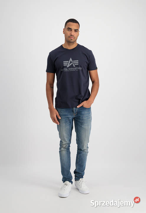 Alpha Industries TSHIRT BASIC duże logo różne Warszawa sprzedam