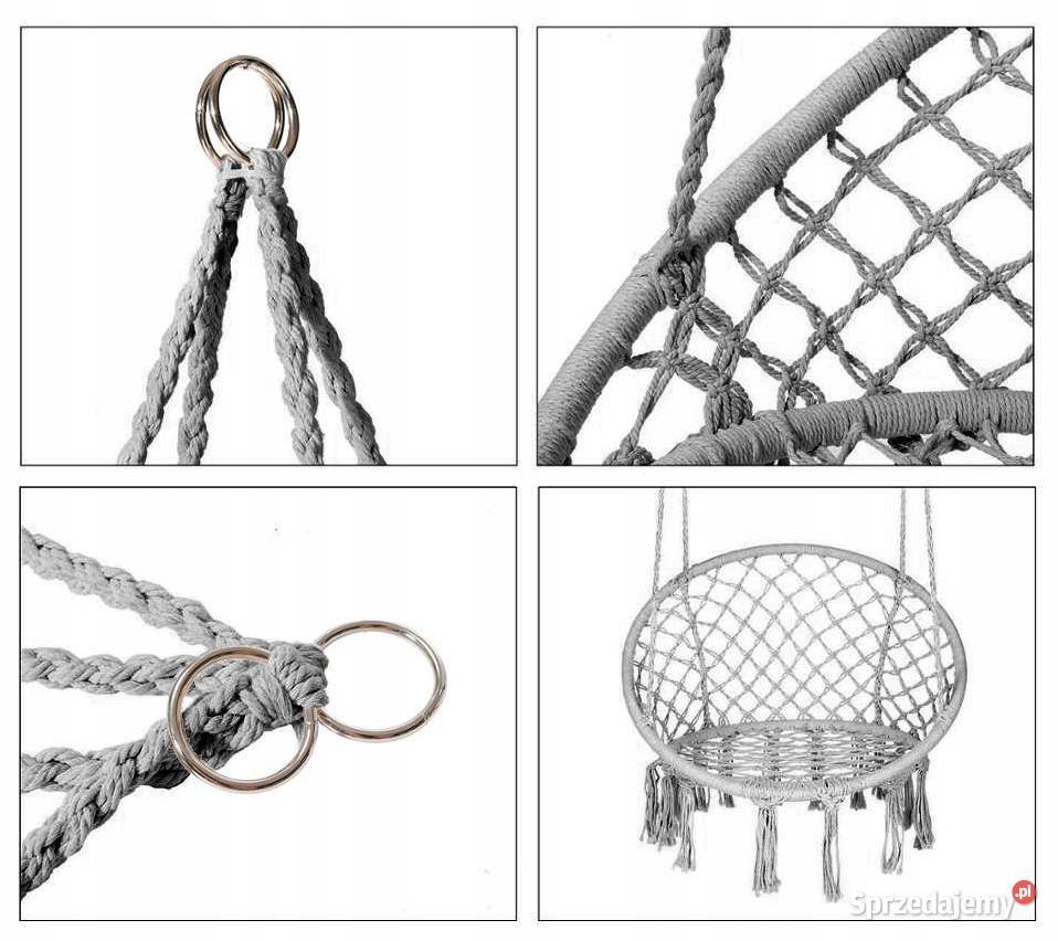 Huśtawka ogrodowa fotel wiszący bocianie gniazdo wielkopolskie Poznań sprzedam