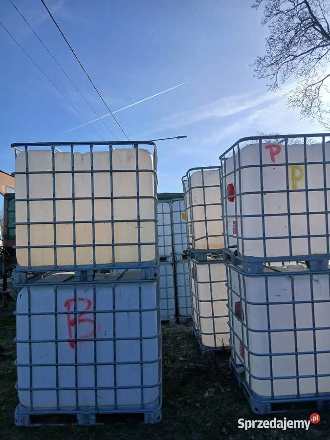 Sprzedam zbiorniki mauzery 1000l