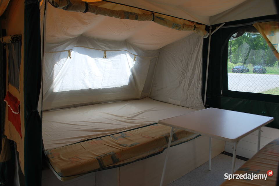 TRIGANO ŚLICZNA przyczepa lekka namiotowa 1999 Grzebowilk sprzedam