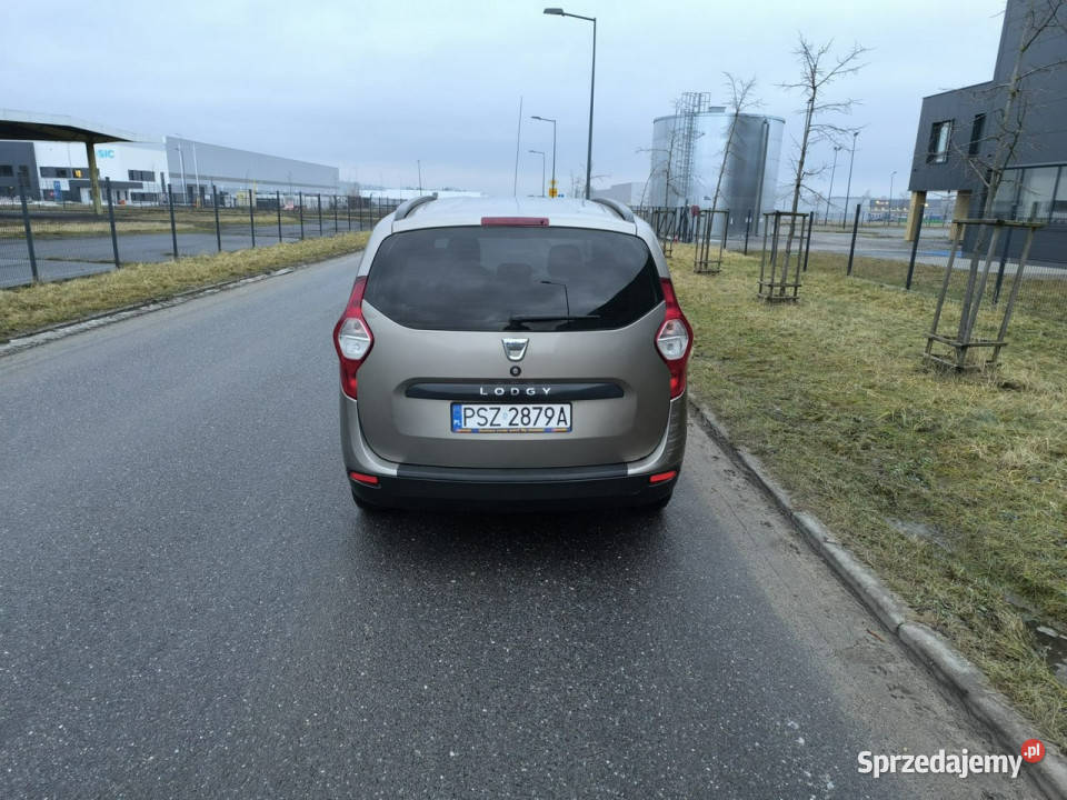 Dacia Lodgy 12 LPG GAZ 2031r 2014r 7os Klima elektryczne lusterka łódzkie Pabianice