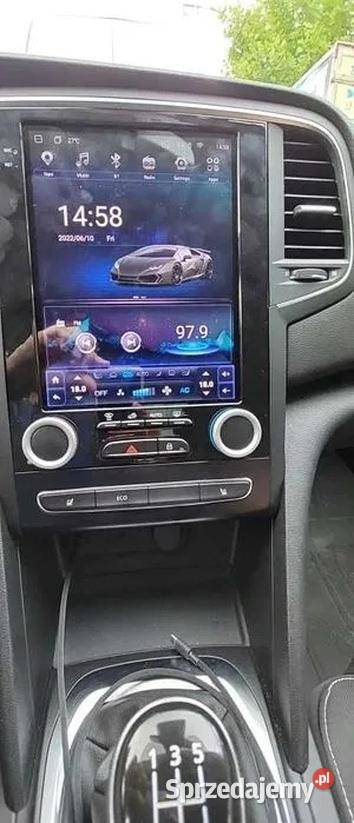 Radio Android Megane 4 Tesla gps wifi bluetooth Radioodtwarzacze Ożarowice