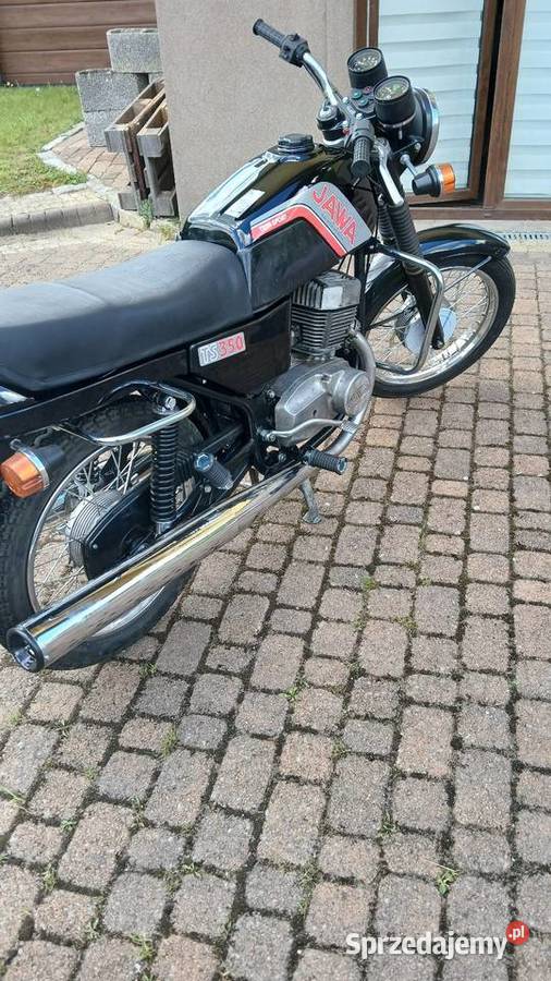 Jawa 350 czerwony