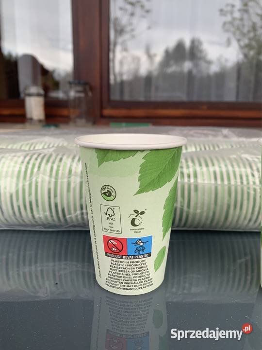Kubek do picia tekturowy eco 180 ml Pozostałe Szarwark