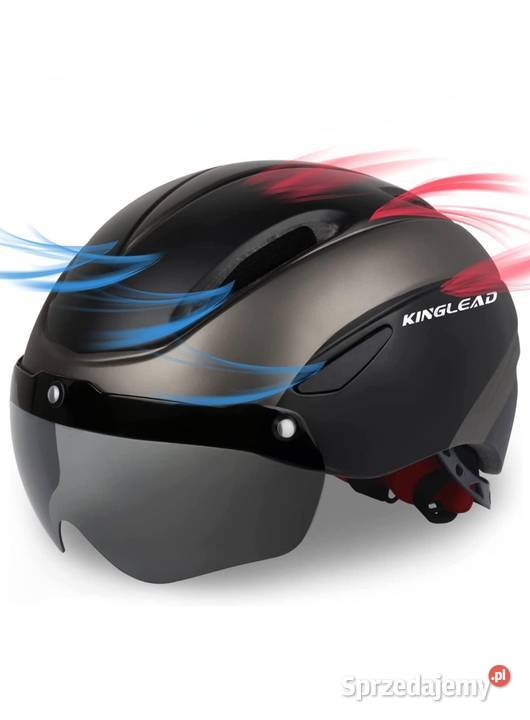 Kask Rowerowy Shinmax BC001 z Magnetycznymi Kaski i odzież świętokrzyskie Ostrowiec Świętokrzyski