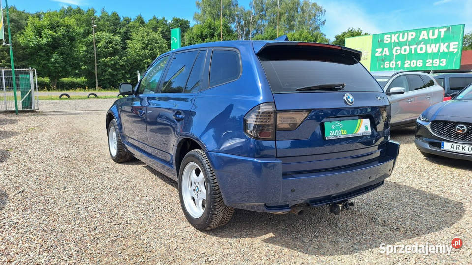 BMW X3 xDrive 20i skóry E83 20032010 światła przeciwmgielne X3 Zieleniewo
