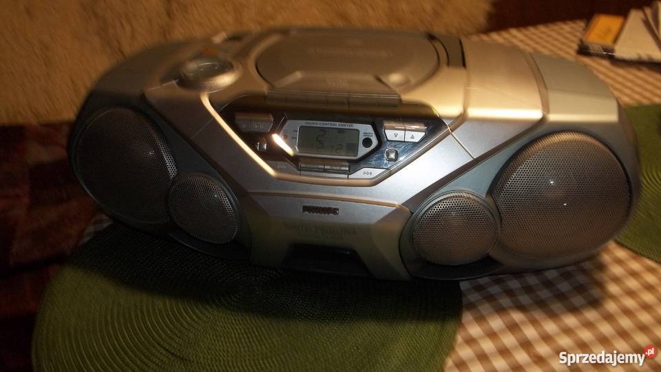 Boomboxy Philips AZ 78012 i AZ 1565 AEG SR 4358 Ostróda