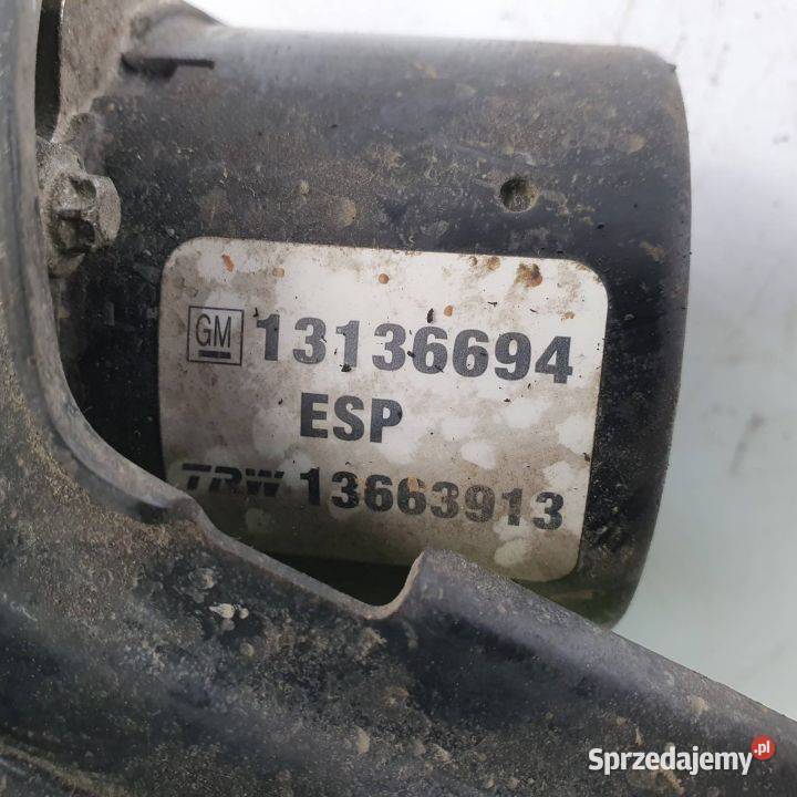 POMPA ABS HAMULCOWA OPEL SIGNUM 13136694 osobowe Lipno