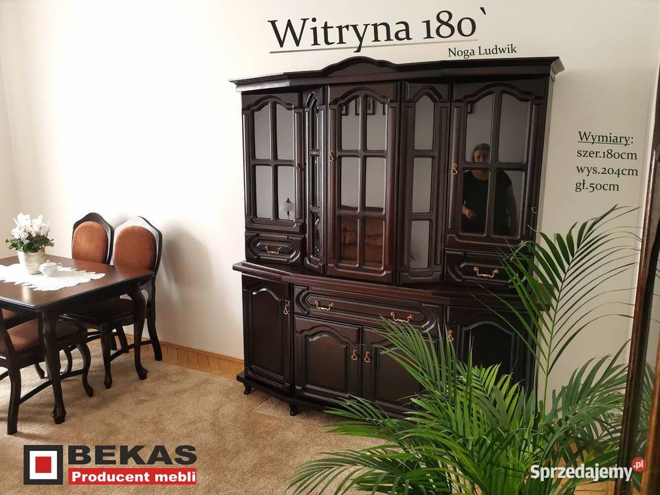 Śliczny BAREK Ludwik 1B2S 90 Klasyczny Dąb 90cm Gdańsk