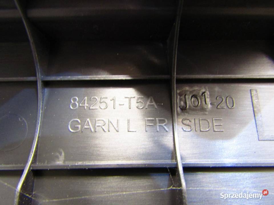 OSŁONA NAKŁADKA PROGU LEWA PRZÓD PRZEDNIA HONDA