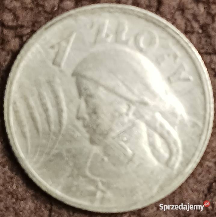 1 Żniwiarka 1924 r mennica Paryż oryginał Konin sprzedam