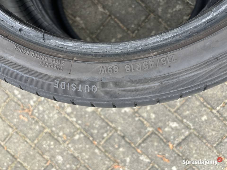 Opony 21545 R18 Toyo i Pirelli Swarzędz
