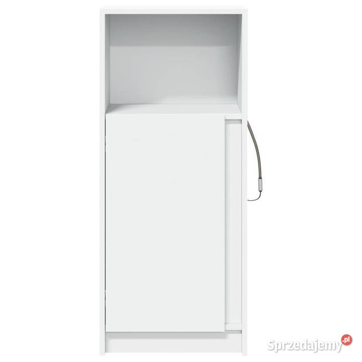 Szafka z LED biała 425x34x100 materiał Pozostałe