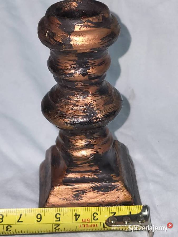 Świecznik metalowy Kąśna Górna sprzedam